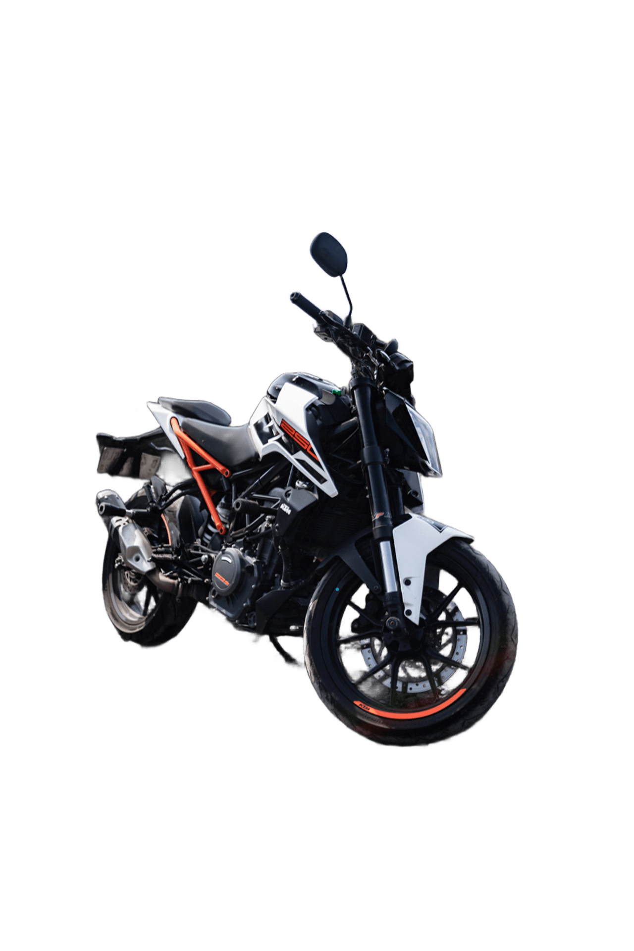 KTM Duke 250 ABS White