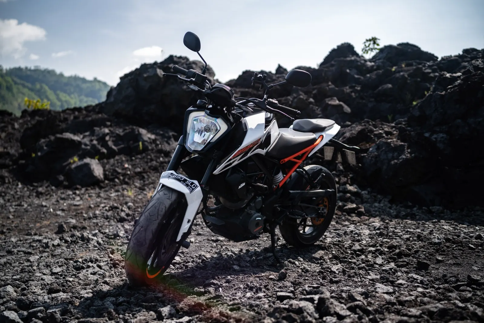 KTM Duke 250 ABS White 6