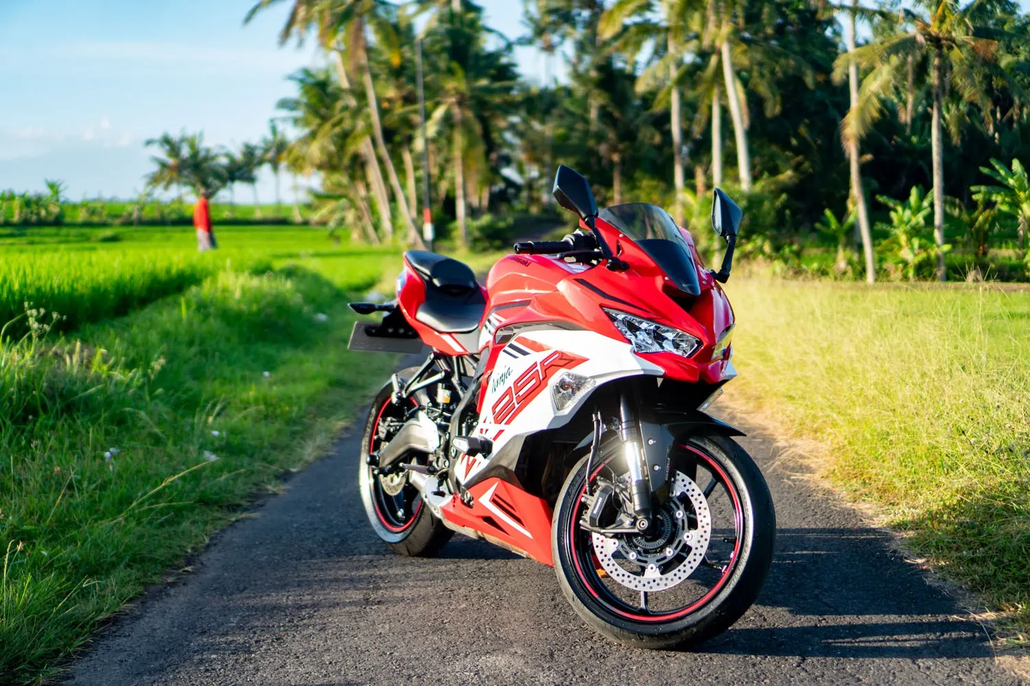 Kawasaki Ninja ZX25R ABS 4 cylinders Red