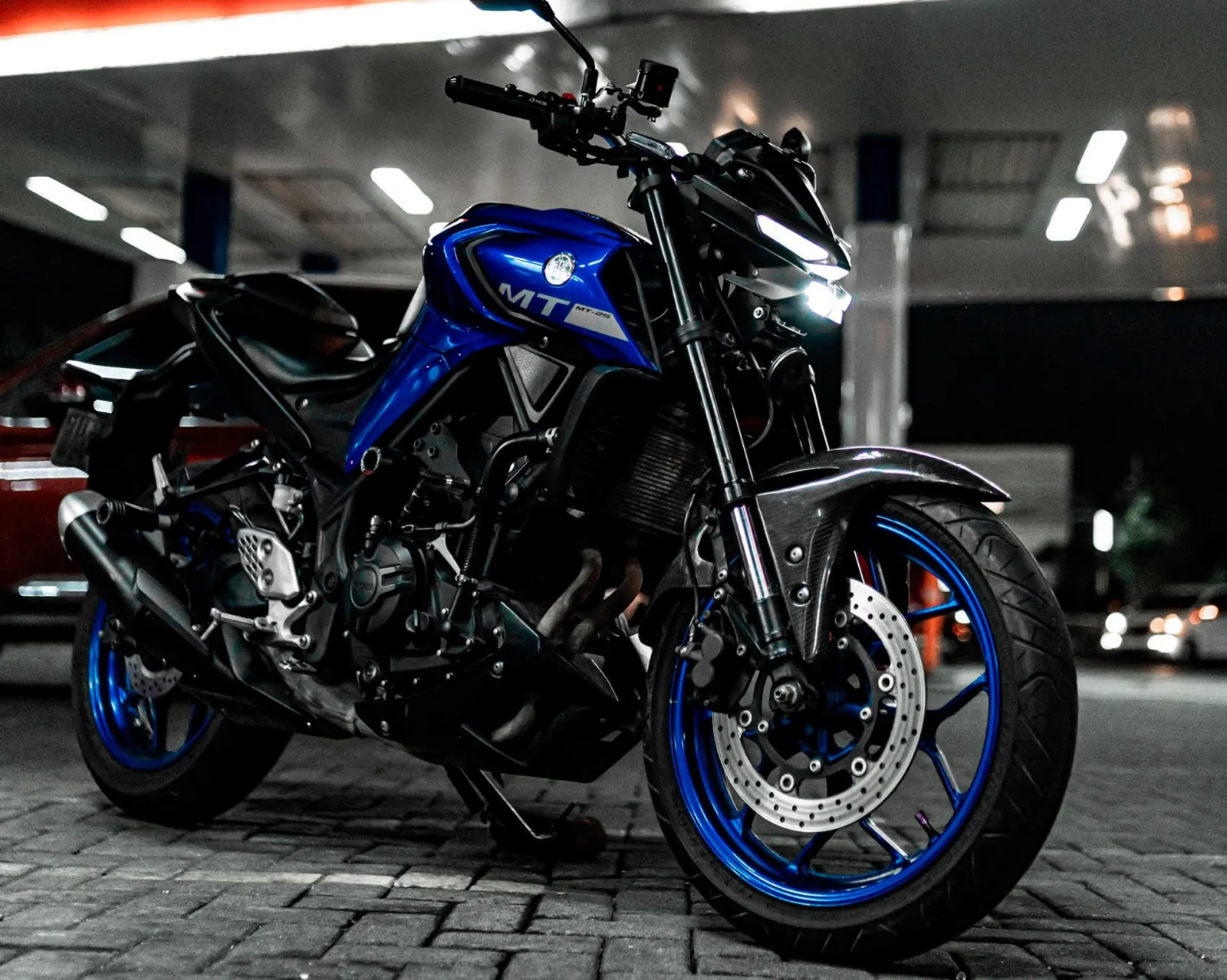 Yamaha MT25 Blue 1