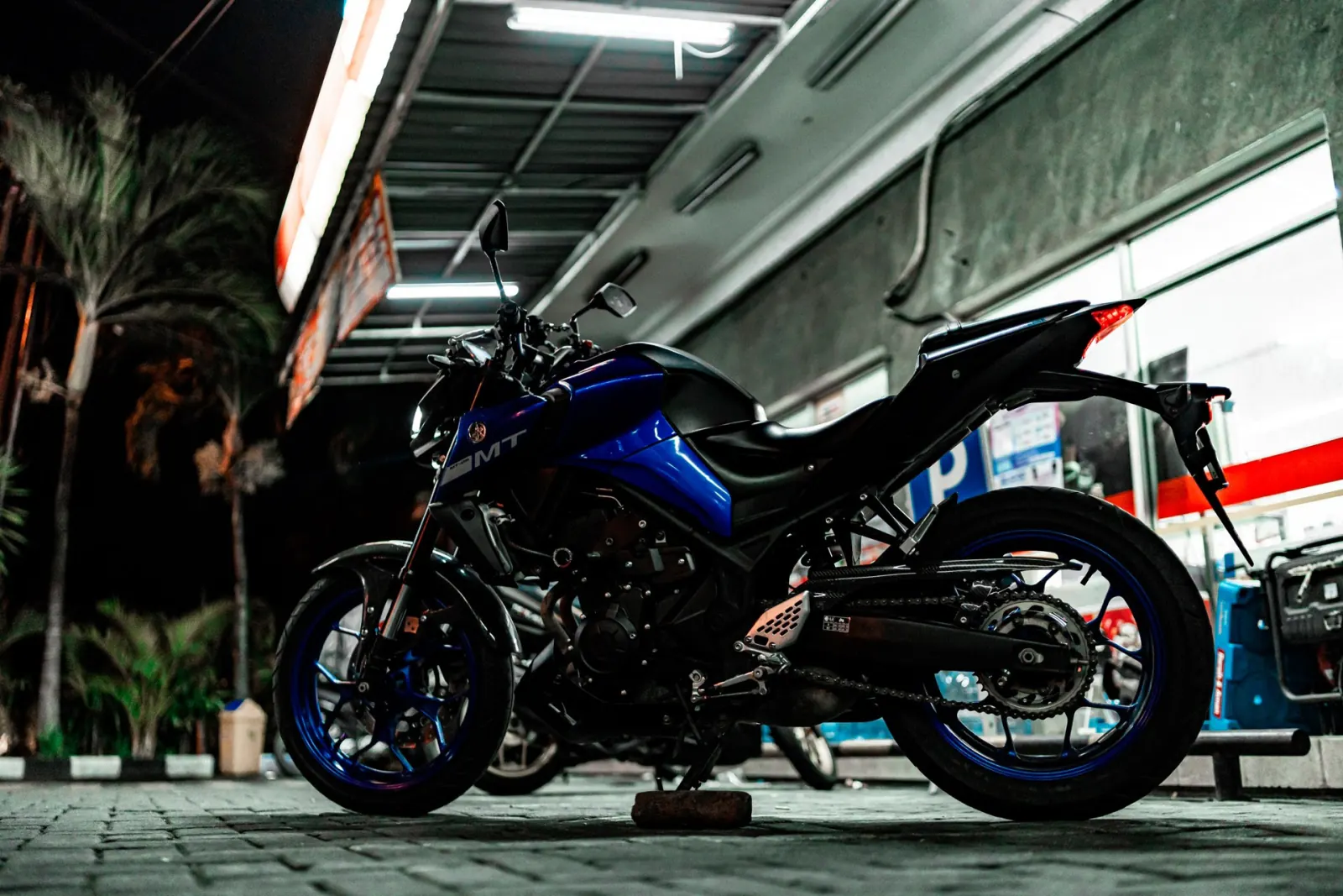 Yamaha MT25 Blue 2