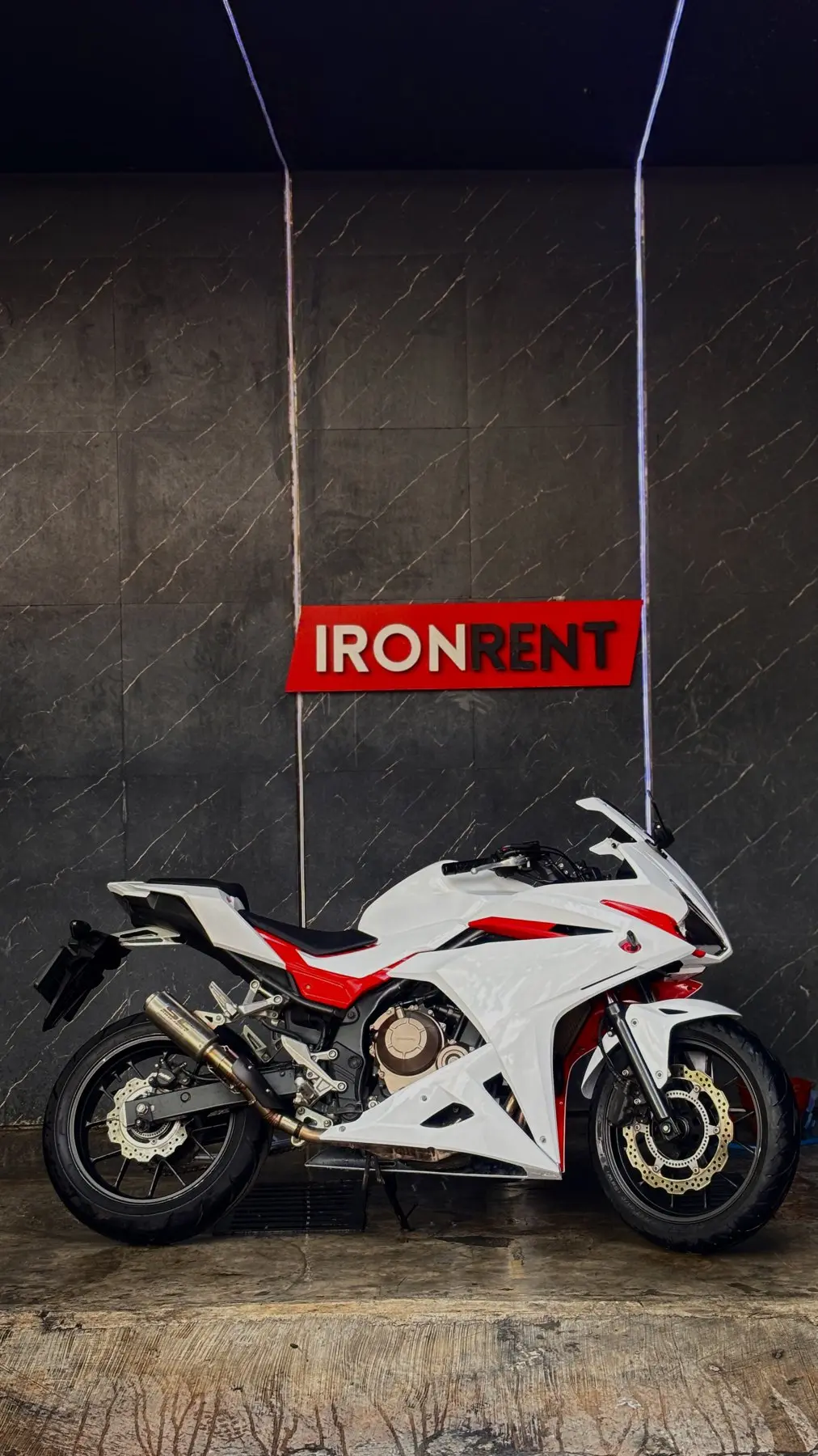 Honda CBR500R White