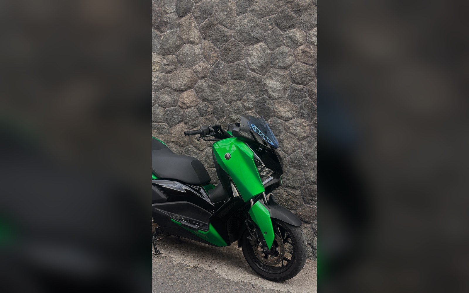 Xmax jungle green blue screen custom 02